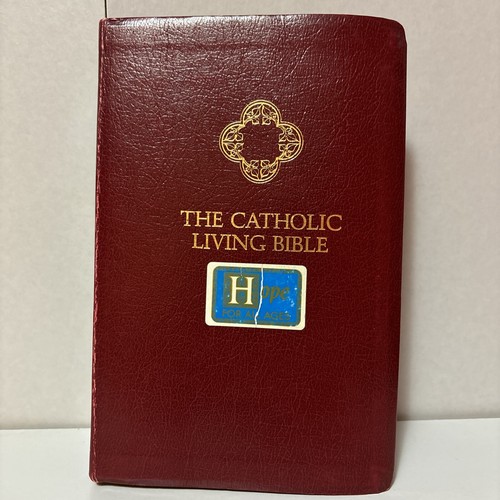 Catholic Edition The Living Bible Red Letter Concordance Imitation Catholic edition the living bible red letter concordance imitation