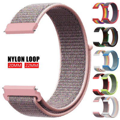 Nylon Sport Armband Für Huami Amazfit GTR GTS 4 3 2e 2 Mini 42 47 Bip 5 Cheetah