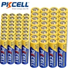 (Combo 100pcs) AA AAA Batteries 1.5V Extra Heavy Duty PC2400 E92 E91 Zinc-carbon