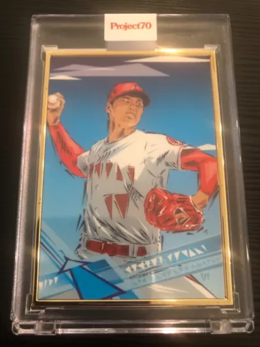 Topps Project 70 - # 385 Shohei Ohtani by Naturel - 1/1 Gold Frame