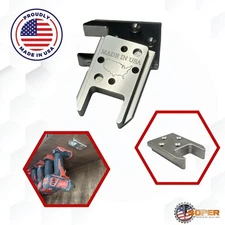 Compatible with Milwaukee M18 Tools Mount HEAVY DUTY ALUMINUM  USA Made