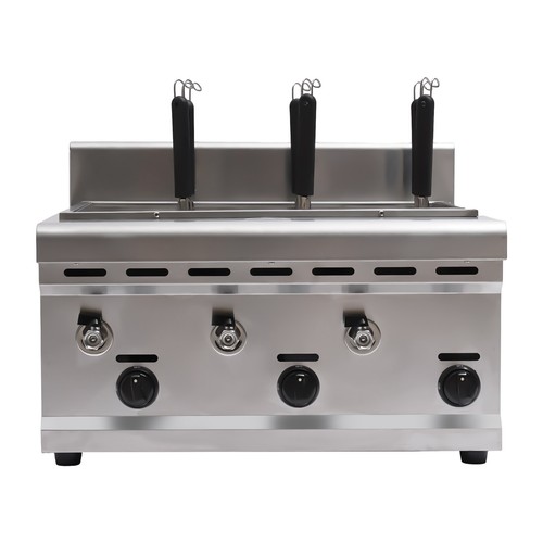 Commerciale 6 Cestelli Elettrico Noodles Cooker/Pasta Macchina da Cottura 110V USA - Foto 8 di 12