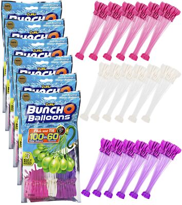 ZURU Bunch O Balloons - 630 Stück - selbstschließende Wasserbomben GIRLS