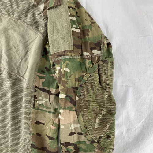 Camisa de Combate del Ejército, Cremallera Resistente al Fuego OCP Uniforme ACS, USGI SZ Grande Nueva con Etiquetas Nueva - Imagen 7 de 11