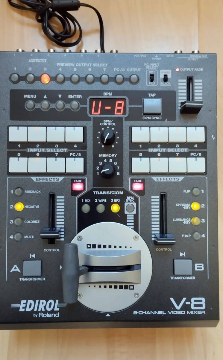 15 ROLAND EDIROL V-8 ビデオミキサー 15 ROLAND EDIROL V-8 ビデオミキサー 15 ROLAND EDIROL V-8