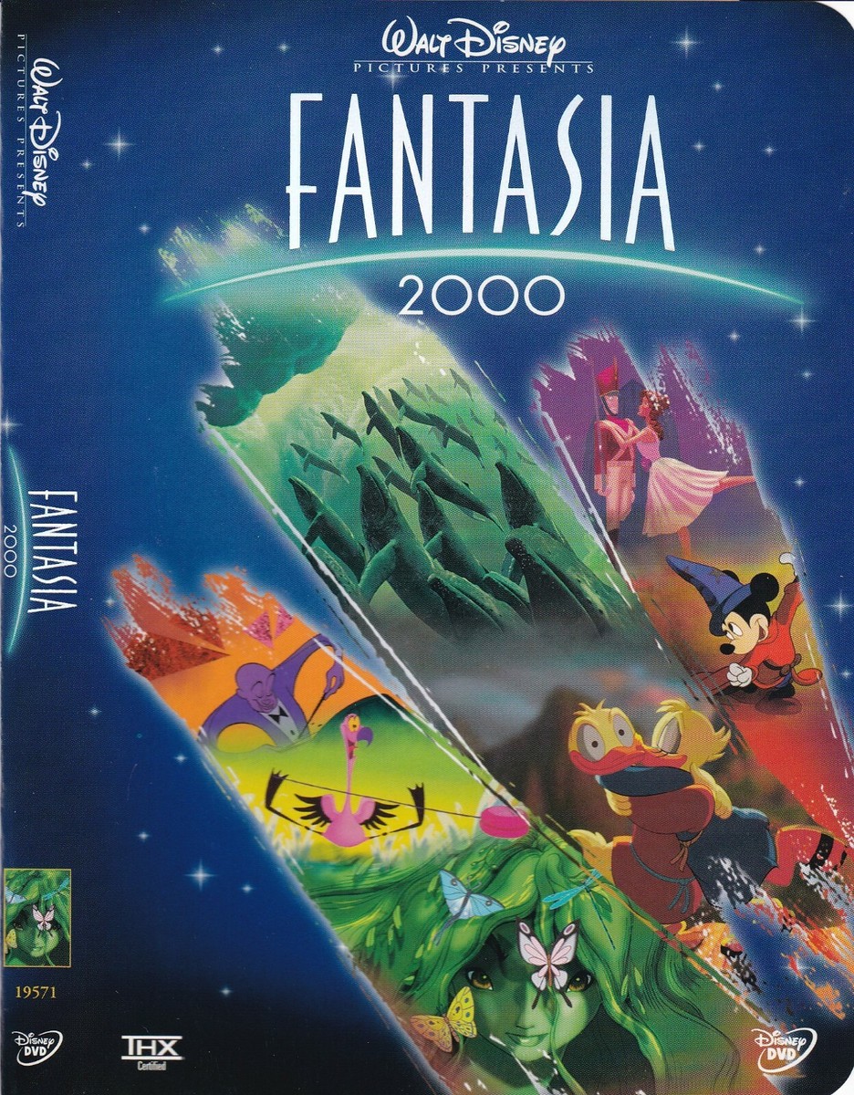 Fantasia 2000 (DVD, 2000) Donald Duck, Mickey Mouse 717951008374