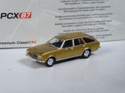 (YG-48) PCX87 Opel Rekord D Caravan gold metallic in 1:87 in OVP