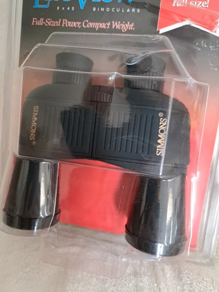 Simmons Lite View  8 X 40 Model 899579 Binoculars w/ Case New Full Size Compact - Image 2 of 4
