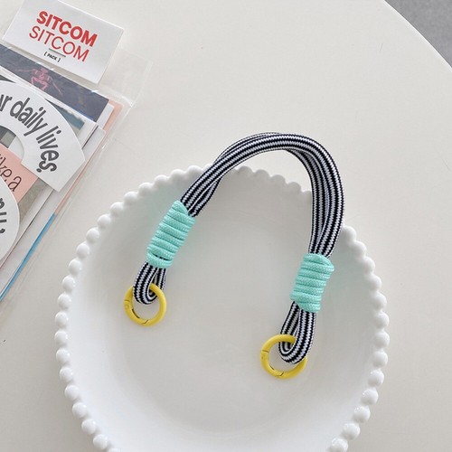 Detachable Rope Lanyard Strap Rainbow Wrist Strap Luxury Bag Chain Strap Woman - Photo 10 sur 17