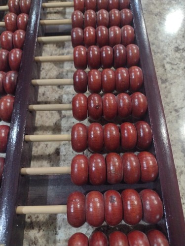 Vintage Diamond Brand Chinese Abacus 13 Rows 91 Beads Great Condition Rare Find - Picture 8 of 11
