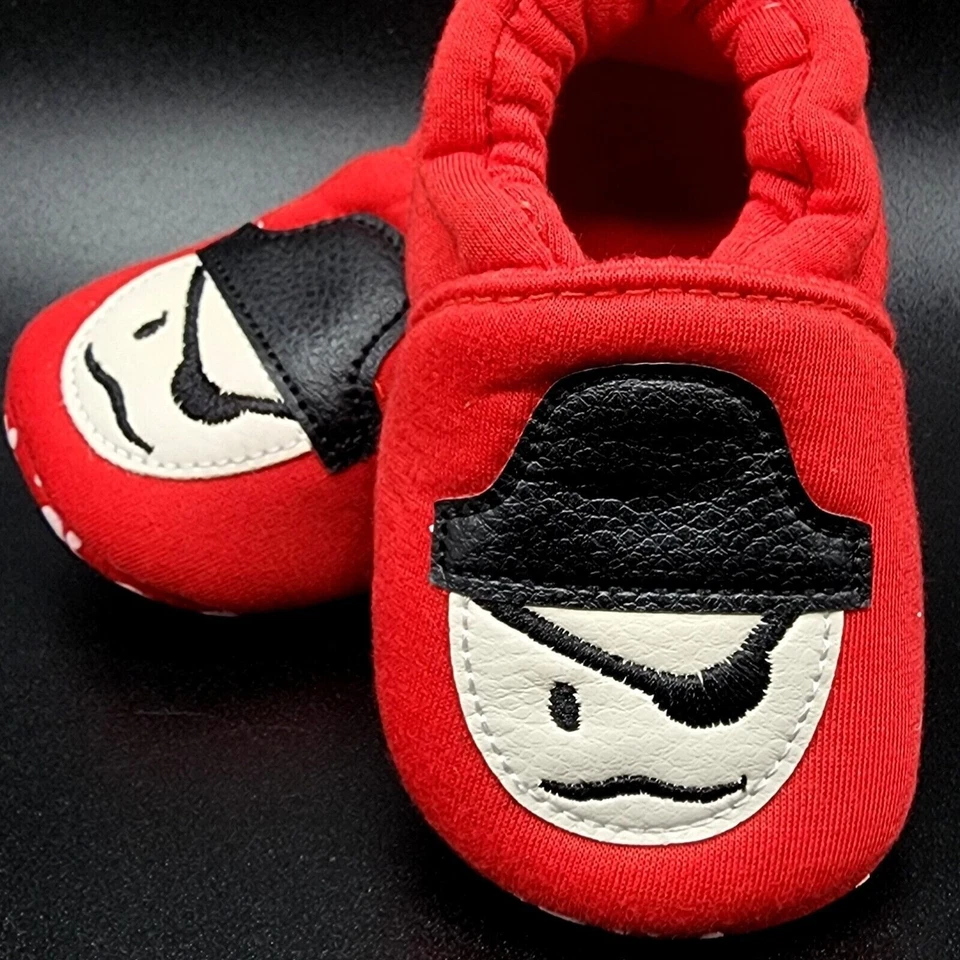 Pirata Bebé Prewalker Zapatos Rojo Halloween Disfraz Baby Shower Navidad Foto 2 de 4