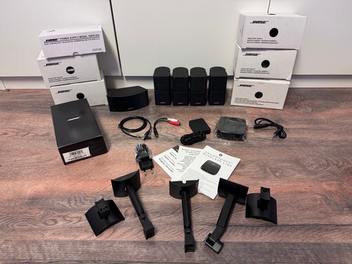 Bose Jewel Cube 3, 5x Satelliten Lautsprecher Speaker System Boxen Lifestyle OVP