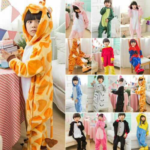 Disfraz para niños Vestido de fantasía Juegos con disfraces Onsie10 Niño Unisex Con capucha Animal Pijama