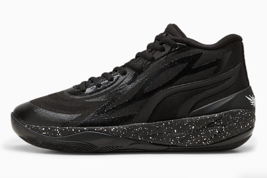 Puma Lamelo Ball MB.02 'Oreo' Black Size 12 Men's Basketball