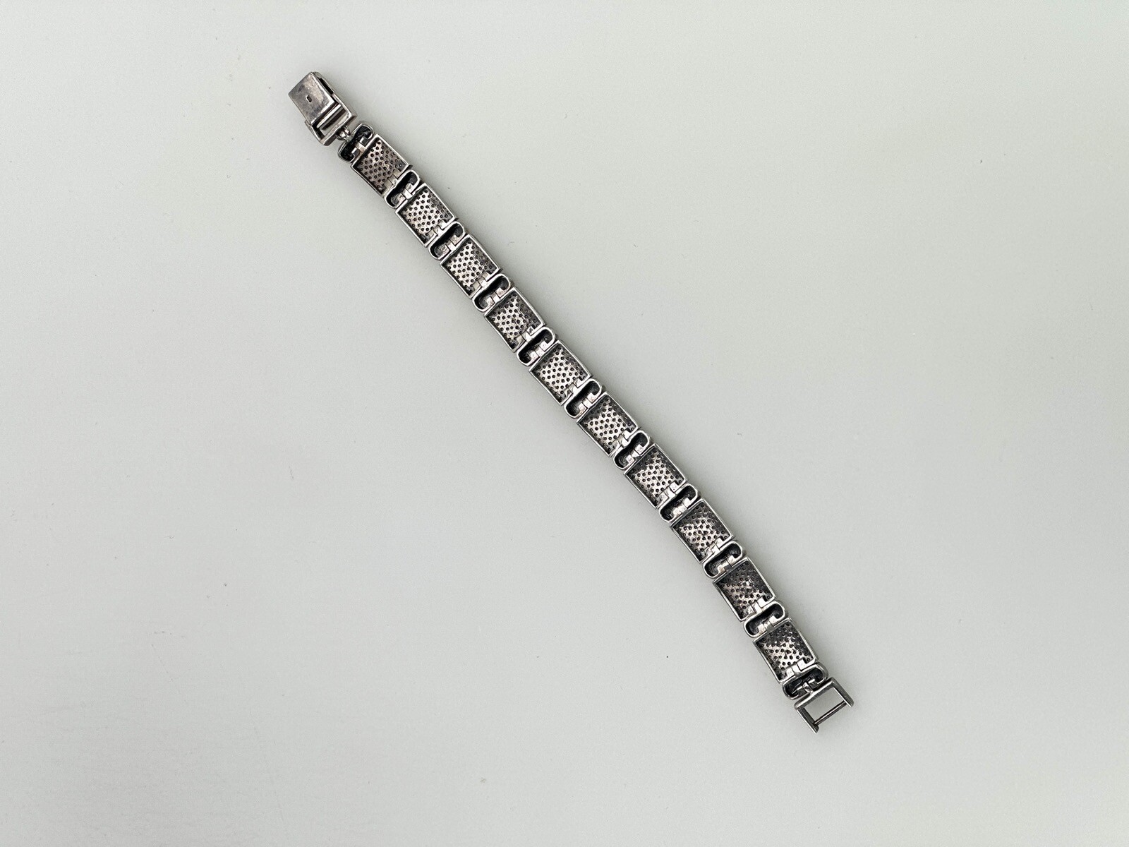 Solid Crafted 925 Sterling Silver Bracelet for th… - image 3