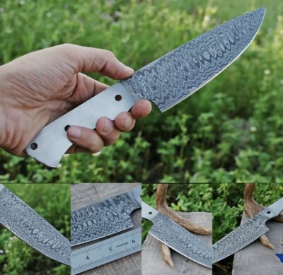 HANDMADE UTILITY DAMASCUS STEEL CHEF KNIFE KITCHEN BONING KNIFE  SLICER x167