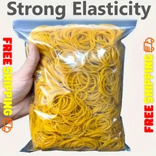 100pcs Rubber Strong Elastic 38mm Diameter Multi-Purpose Natural Rubber Bands