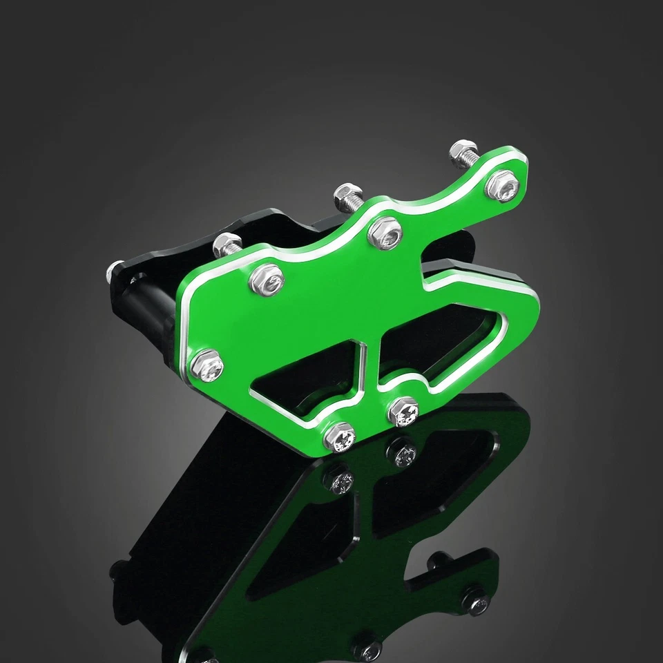 US 3D CNC GREEN Chain Guard Guide Cover For Kawasaki KLX300 KLX300R KLX300SM - Image 4 of 4