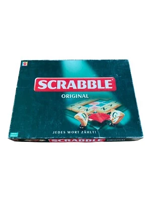 Scrabble Original jedes Wort zählt 2003 Mattel 51272 Rarität Sammlung Selten - Bild 1 von 4