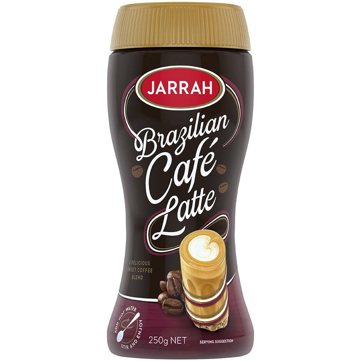 Jarrah Brazilian Cafe Latte Coffee Blend 250g | eBay