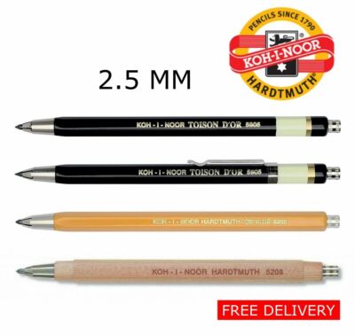 Mechanical Pencil Clutch Leadholder 2.5mm Metal KOH-I-NOOR