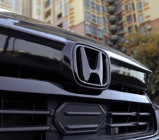 Genuine OEM Gloss Black Logo Emblem Set For Honda CIVIC 2022-2025 Sport Sedan - Image 4 of 4