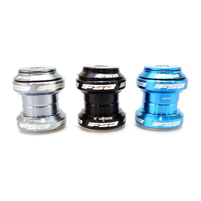 FSA Orbit MX Rennrad Threadless Steuersätze 1-1/8'' 34mm - Schwarz Blau Grau