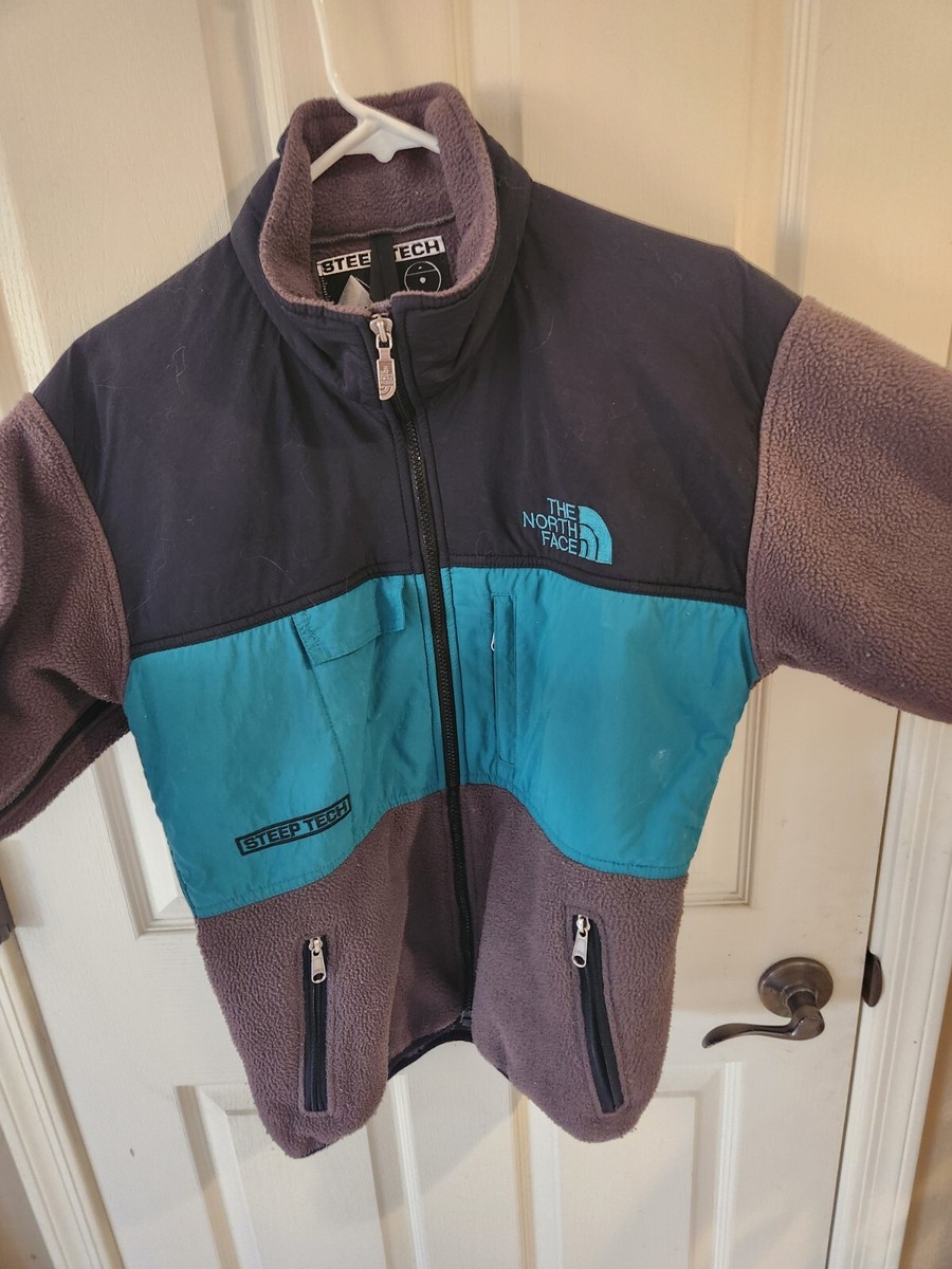 スキー THE NORTH FACE STEAP TECH Vintage the North Face Skiwear Steep Tech Jacket Large 90's