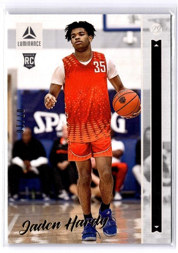 Jaden Hardy [Gold] #11 2022 Panini Chronicles Draft Picks card