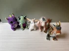 ✨Vintage Ty Beanie Babies Dragons And Unicorn Lot Of 5