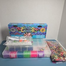 The Original RAINBOW LOOM Rubber Band Crafting Kit Bracelet Jewelry Supplies 
