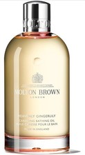 Image of Molton Brown Heavenly Gingerlily Caressing Bathing Oil 200 Ml Brand New Boxed