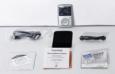 ***SanDisk Sansa Fuze Silver (8 GB) Digital Media Player (Tested) Read Descripti