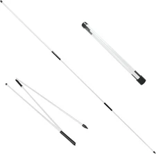 2 Pack 48 Inch Golf Alignment Sticks Swing Training Aid Equipment Practice Rods