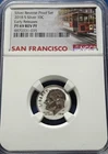 2018-S Roosevelt Dime Early Releases NGC PF69 REVERSE PROOF Silver Trolly Slab