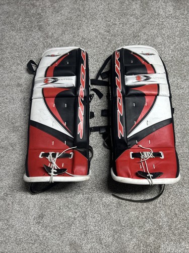 Tour Evolution 6000 Goalie Leg Pads - 27" Red Black