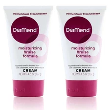 DerMend Moisturizing Bruise Formula Cream 4.50 oz (Pack of 2)