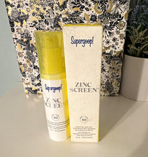 Supergoop Zincscreen SPF 40 Mineral Face Lotion 50mL Exp 10/2026