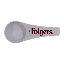 Vintage Folgers Coffee Scoop 1 TBSP Advertising Promo Made In USA - 1 Tablespoon