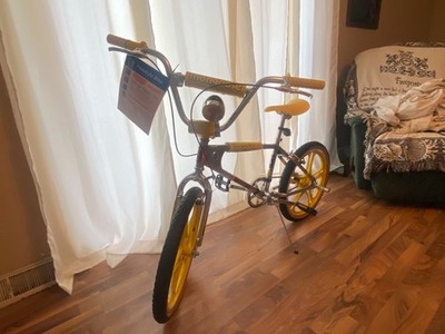 Mongoose Max Netflix Stranger Things 20 inch BMX Bike - Yellow for