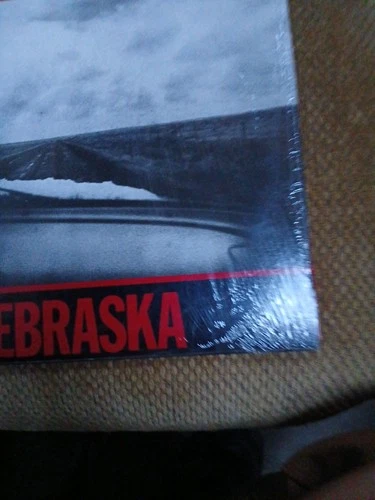 BRUCE SPRINGSTEEN LP Nebraska - 1982 1st Press Columbia LP - BEAUTIFUL EX SHRINK