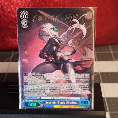 Weiss Schwarz Nikke - Scarlet: Black Shadow NIK/S117-E085SP | eBay