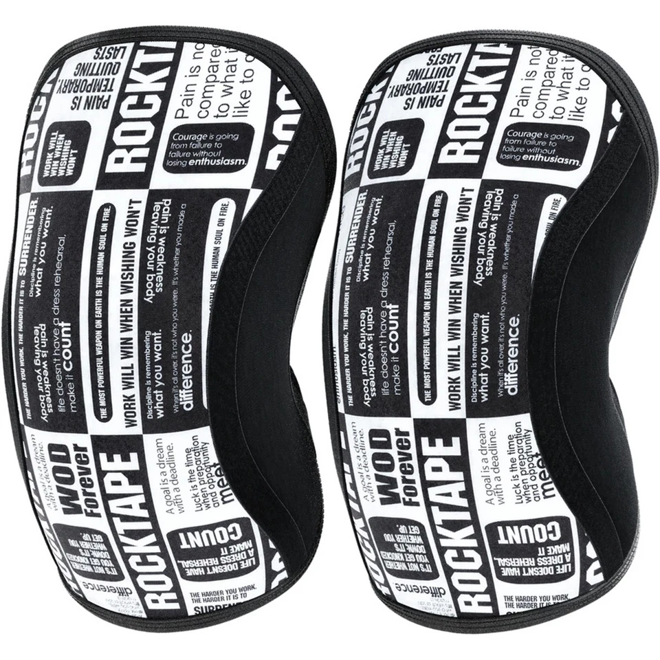 RockTape Assassins Compression Knee Support Sleeves - Manifesto - Image 1 of 1
