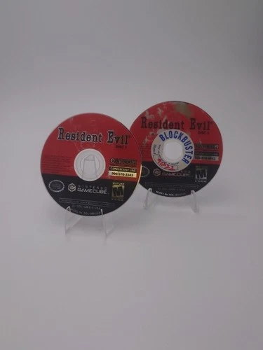 Resident Evil (Nintendo GameCube, 2002) DISCS ONLY
