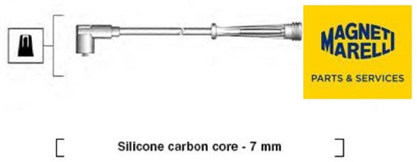 Magneti Marelli 941145380735 ZüNdleitungssatz ZüNdkabelsatz ZüNdkabel-image