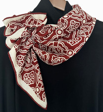 34"x34"Best Wishes Print30%Silk70%Wool Thin Double-sided Scarf 85x85cm5-17