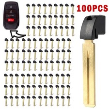 100 Emergency Blank Key Blade Insert For Toyo...