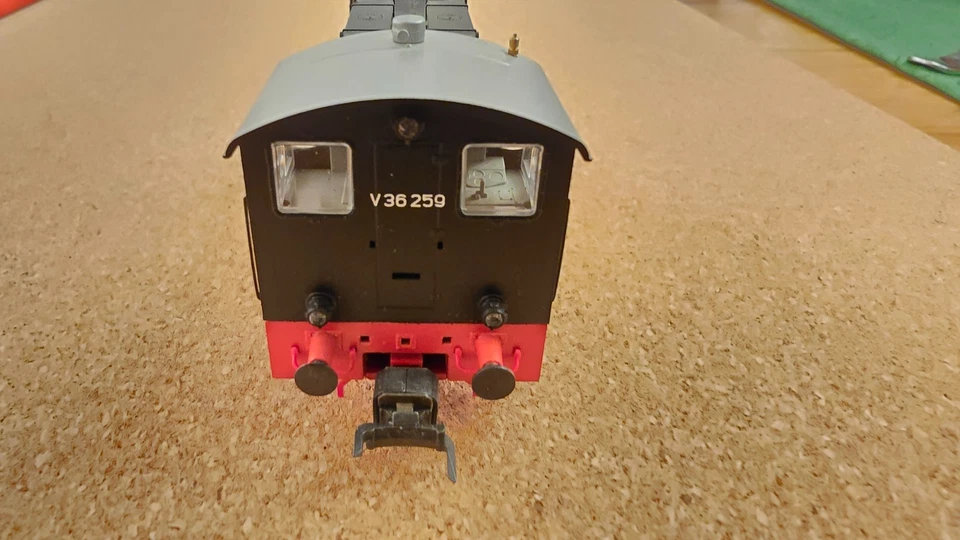 62804 Roco V36 259 H0 Digital mit Digitalkupplung in OVP 1:87 DC - Bild 4 von 4