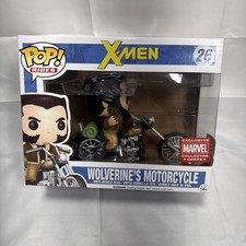 Funko POP! Marvel X-Men Wolverine's Motorcycle #26 Vinyl Figure NIB JJ0226JW