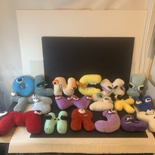 Alphabet Lore Plush Letters Stuffed Animal Toys Lot of 18